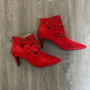 Red Heeled Booties​